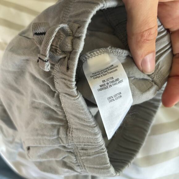 Tea collection Boys 3-6 months Gray Joggers Pants - Picture 4 of 4